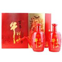 百年牛栏山福满迎门礼盒38度