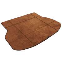 RZM高级绒面汽车后备箱垫\汽车尾箱垫 专车专用四色可选 沃尔沃S60 棕色