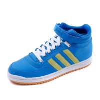 adidas阿迪达斯三叶草2012新款中性 CONCORD MID  Textile (Nylon/Le休闲鞋G486蓝色38.5