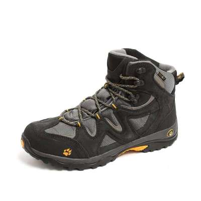 Jack Wolfskin 狼爪12年春季新款黑灰色高帮防水透气男式登山鞋4007271-6101-121 42