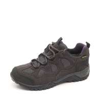 Jack Wolfskin 狼爪黑灰色女式轻型远足/登山鞋4005061-6101 37
