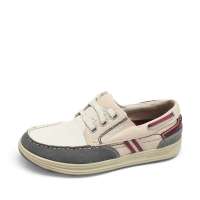 Skechers斯凯奇男休闲商务鞋MOC TOE STITCHED LACE UP62557/W HT(白色) 41