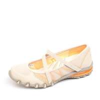 Skechers斯凯奇2012春夏氟克金色/荧光橙色女子休闲单鞋21045C/NTOR 39