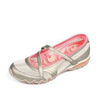 Skechers斯凯奇2012春夏冷白色/红莓色女子休闲单鞋21036C/TPOR 35