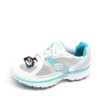 Skechers斯凯奇女Tone ups健步鞋READY SET11752/W TQ(珠光白/蓝色) 37