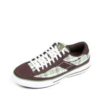 Skechers斯凯奇2012春夏褐色/绿色男子休闲单鞋51139/BRGR 41