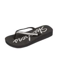 Skechers斯凯奇2012春夏黑色女子沙滩凉鞋37901/B LK 36