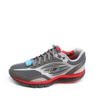 Skechers斯凯奇2012年春夏男SRR跑步鞋PROSPEED52086C/CCRD(层灰色/红色) 45