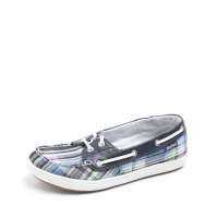 Skechers斯凯奇2012年春夏格子/深蓝色女式休闲单鞋47822/N VY 39