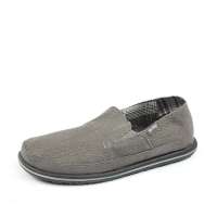 Skechers斯凯奇2012年春夏炭黑色男式休闲单鞋62975/CHAR 41