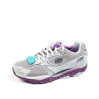 Skechers斯凯奇2012年淡云灰/霜灰/深紫罗蓝色女式健步鞋12405/GYPR 35