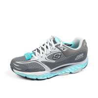 Skechers斯凯奇2012年浅灰色/亮碳灰色女式健步鞋12405/CCAQ 35