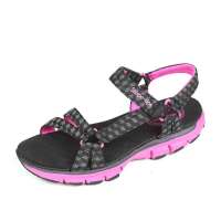 Skechers斯凯奇2012春夏黑色/桃红女子SHAPE UPS健步凉鞋12462C/BKHP 35