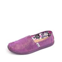 Skechers斯凯奇2012春夏紫色女子休闲单鞋739537/P UR 35