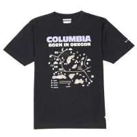 Columbia 哥伦比亚2012年春夏黑色男子T恤LM6819010 S