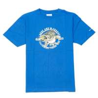 Columbia 哥伦比亚2012年春夏蓝色男子T恤LM6832072 M