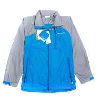 Columbia 哥伦比亚2012年春夏蓝色男子冲锋衣PM2496491 XL