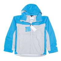 Columbia 哥伦比亚2012年春夏蓝色男子冲锋衣PM2564001 XXL