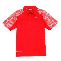 KingCamp 康尔健野 男款户外吸湿排汗透气抗紫外线速干短袖红色T恤KW6579-4001 XL