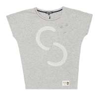 Skechers斯凯奇2012春夏花灰女子短袖T恤SAWS12111/HTHT L