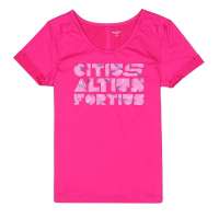 Skechers斯凯奇2012春夏玫红女子短袖T恤SAWS12101/F US M