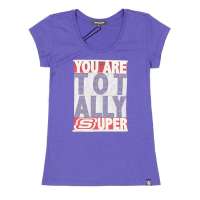 Skechers斯凯奇2012春夏紫色女子短袖T恤SAWS12120/PRPR M