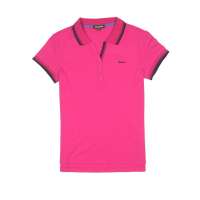 Skechers斯凯奇2012年春夏玫红女式短袖polo衫SAWS12121/F US M