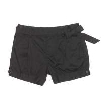 Skechers斯凯奇春夏黑色女式梭织短裤SAWS11011/BKBK M