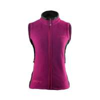 KingCamp 康尔健野 女款 保暖透气 抓绒马甲KWA711枚红 XL