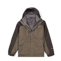 KingCamp 康尔健野 秋冬 男款防风防水保温棉两件套冲锋服KW9019(卡其色) XXL