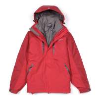 KingCamp 康尔健野 秋冬 男款防风防水保温棉两件套冲锋服KW9019(深红) XXXL