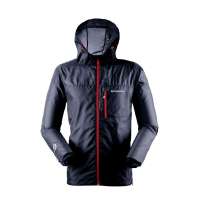 KingCamp 康尔健野2012男款黑色轻薄风衣KWA118U1 XL