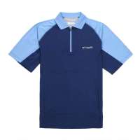 Columbia 哥伦比亚春夏深蓝色男款T恤FM6091980Y XL