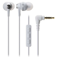 铁三角时尚iPhone入耳式耳机ATH-CK313I WH