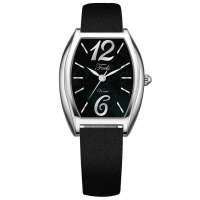 FEELS维纳斯F0041LH黑贝母盘黑皮带女表