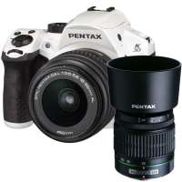 宾得数码单反相机K-30白色小双套(18-55,50-200)+包