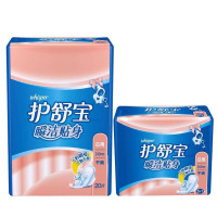 护舒宝瞬洁贴身卫生巾买日用20片送日用6片