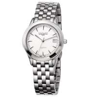 汉爱商务精钢石英情侣对表女款H2.8805L白面钢带