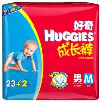 好奇(Huggies)标准装成长裤男宝宝M23+2片