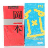 冈本激薄10片+冰玩7片