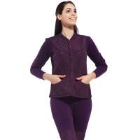 相思鸟羽绒型加绒加厚护膝防寒保暖套装紫罗兰(160)12746