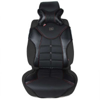 WRC汽车坐垫 碳纤纤皮赛车风格 四季通用汽车座垫 W-TZ002黑色