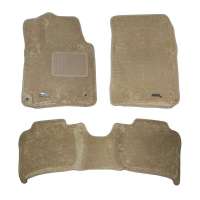 3D神爪经典保时捷10~12年款卡宴/10~12款途锐共版（专车专用）米色 汽车脚垫