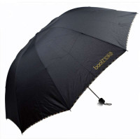 宝丽姿经典格调男士商务伞黑色12331B