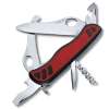 维氏(VICTORINOX)军刀 红/黑色双单手开刀军刀0.8371.MWC