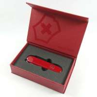 维氏(VICTORINOX)瑞士军刀露营者红色1.3613精装礼盒