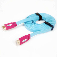 Z-TEK力特3M HDMI1.4扁平音视频连接线