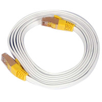 Z-TEK力特2M CAT.7 SSTP扁平线白色