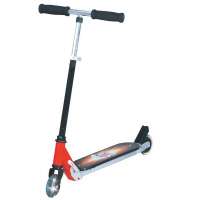 正润奥特曼发光折叠滑板车