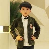 英格里奥男童西装LLB1102(橄榄绿100)